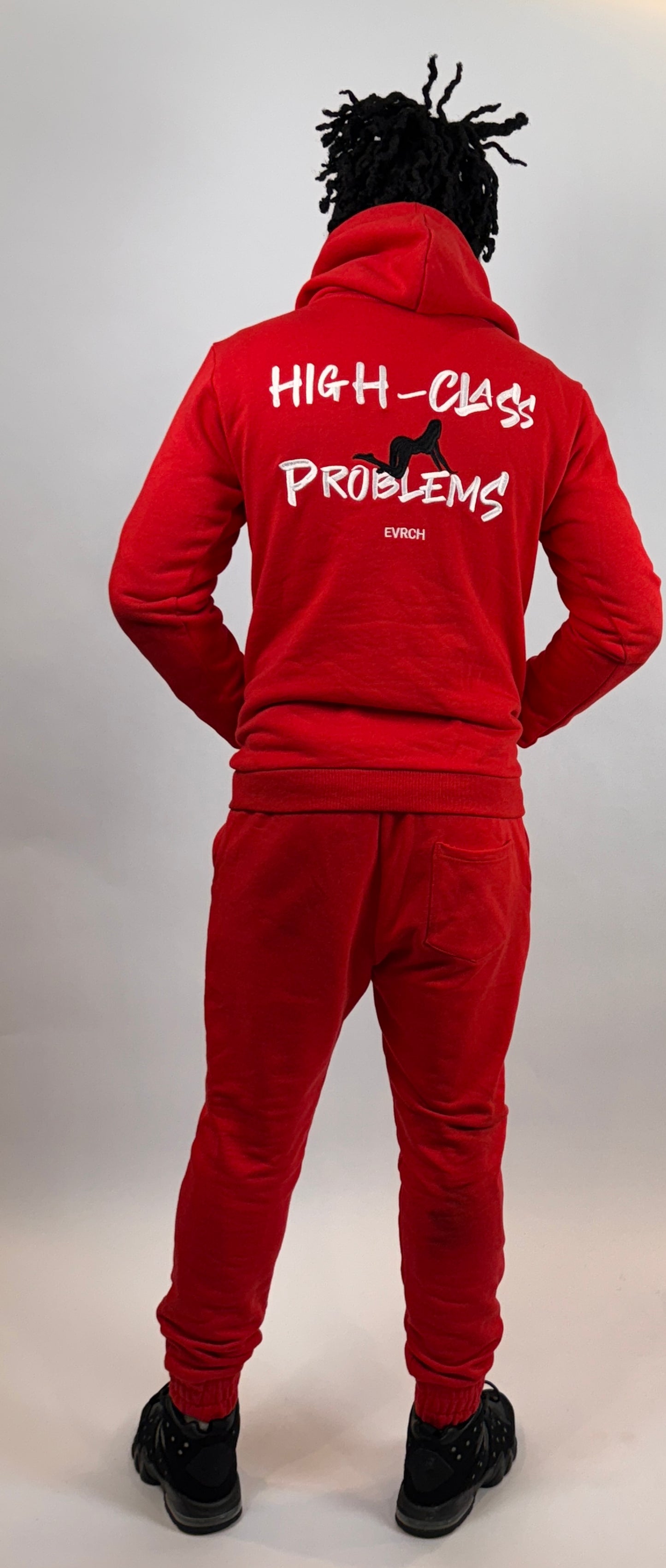 Red Rich Class Love Hoodie