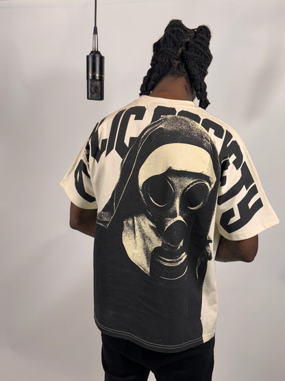 Public Society “Masked Nun” T-Shirt (Cream)