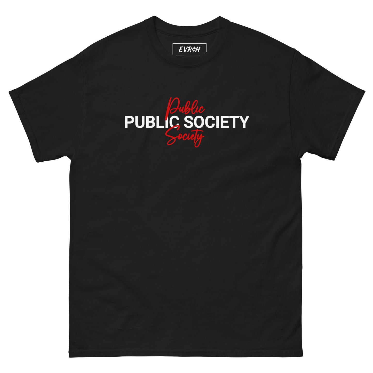 Public Society Tshirt (Black)