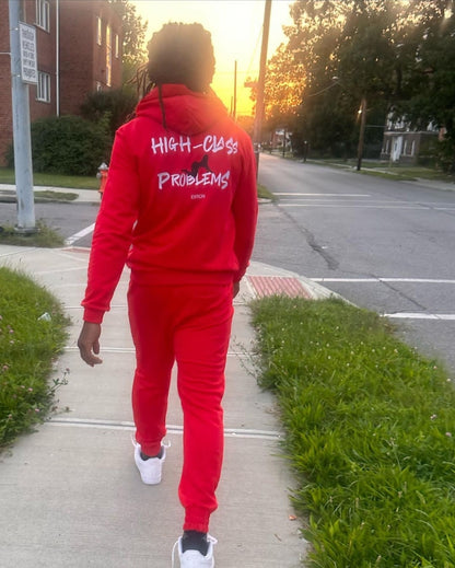 "Rich Class Love Hoodie (Red)