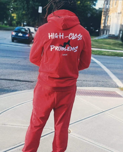 "Rich Class Love Hoodie (Red)