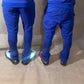 (Everich Streetwear) Too Rich For Feelings Stacked Suits (Blue)