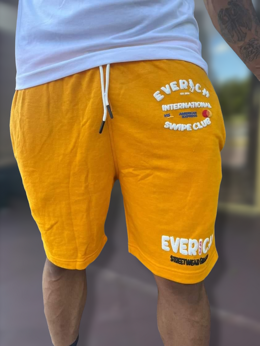 -Everich International Swipe Club Shorts (Yellow)