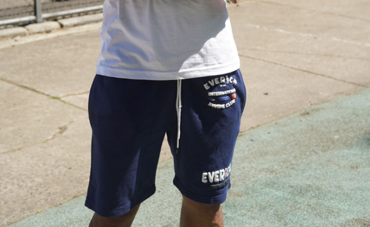 -Everich International Swipe Club Shorts (Blue)